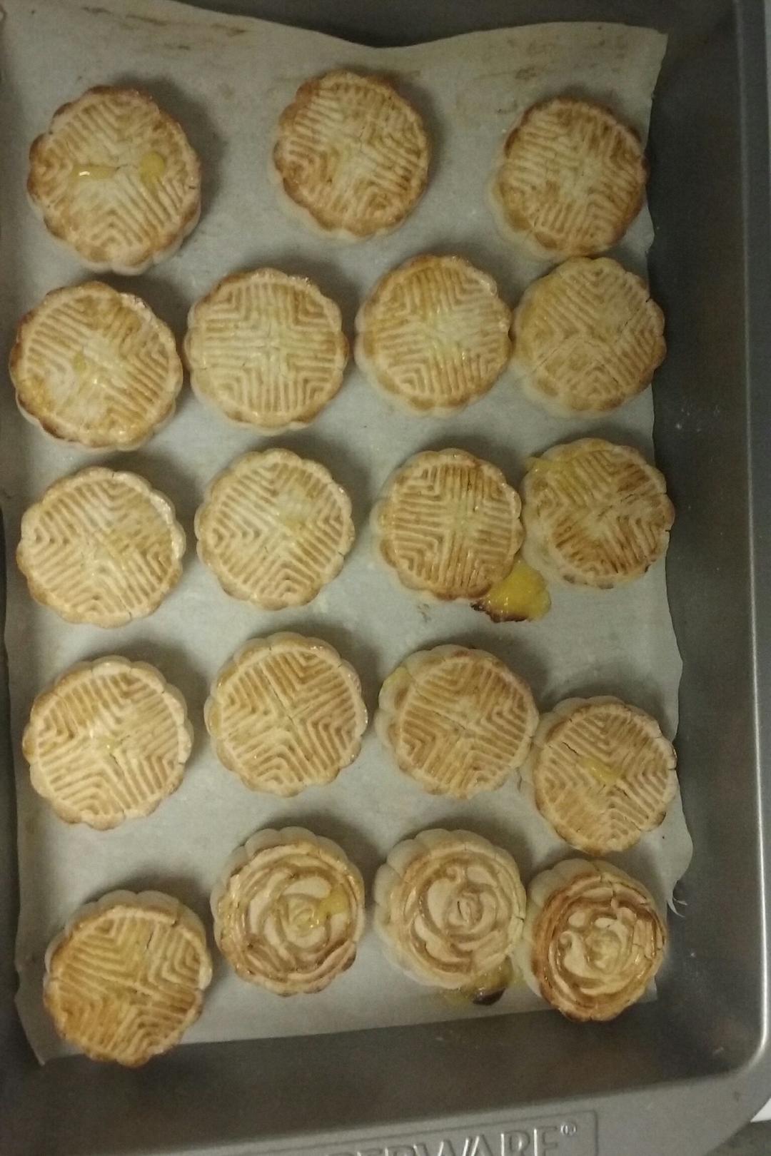 流心奶黄月饼（无吉士粉/转化糖浆版本）【曼食慢语】