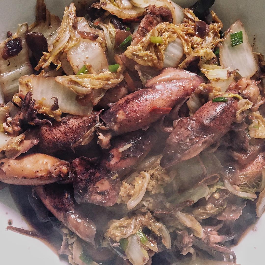 红烧笔管鱼