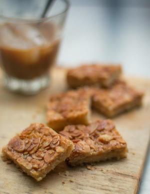 杏仁蜂蜜小方（Almond Honey Squares）的做法 步骤8