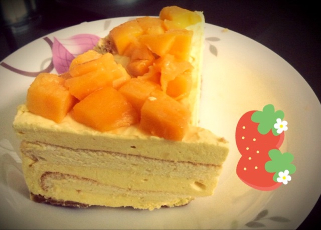 芒果芝士蛋糕