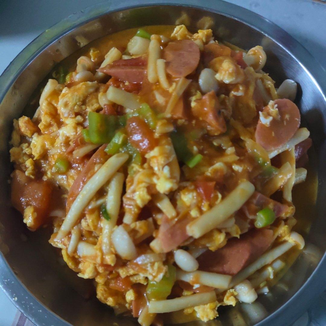 素炒海鲜菇