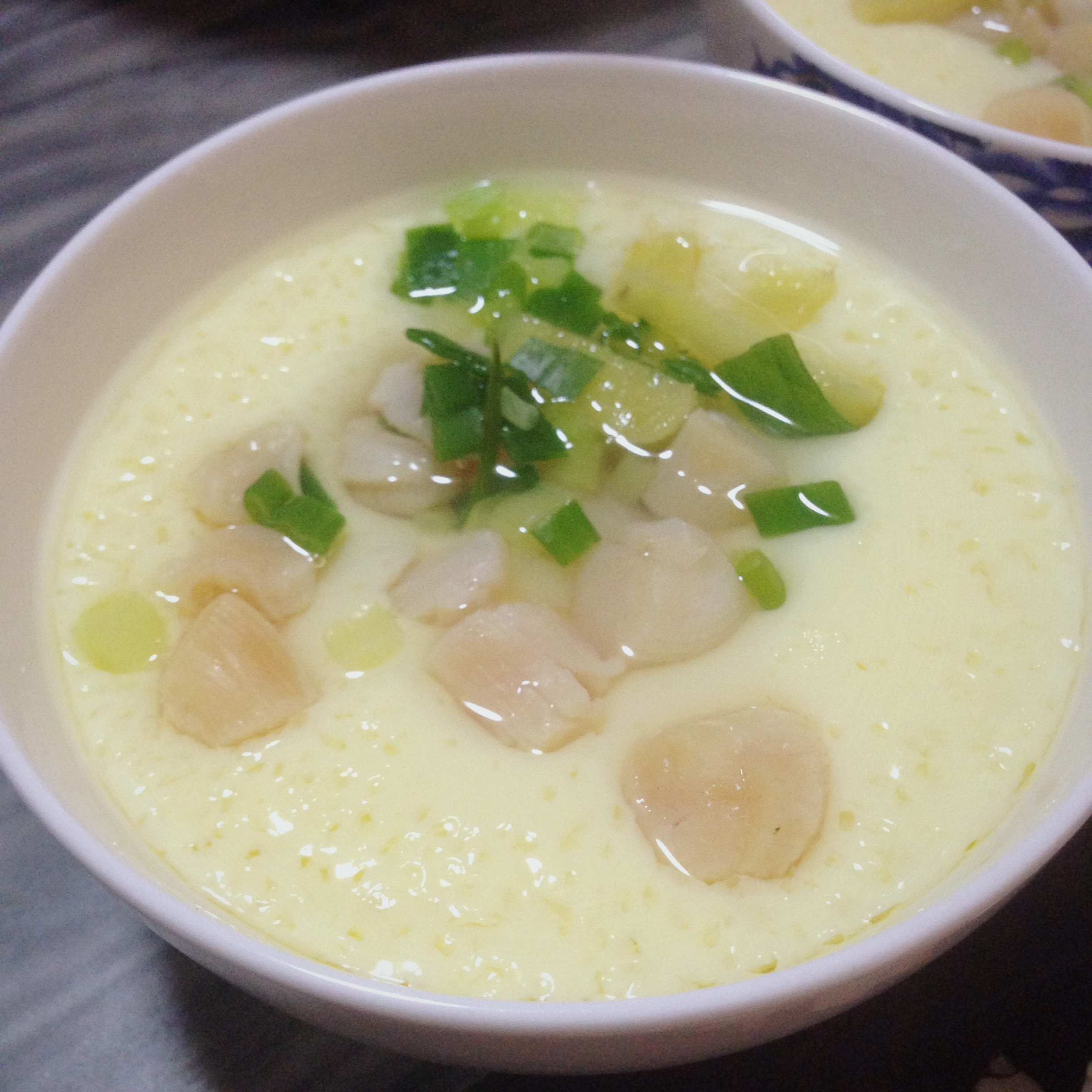 干贝燉蛋