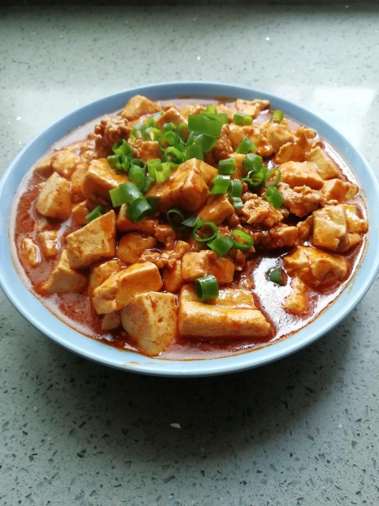 淡舞幽兰做的麻婆豆腐