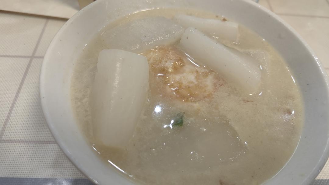 奶白鲜香的萝卜丝煎蛋汤