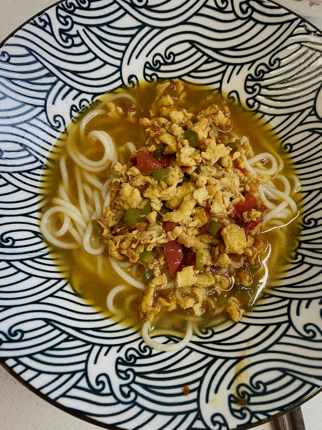 超简单鸡蛋酱拌面