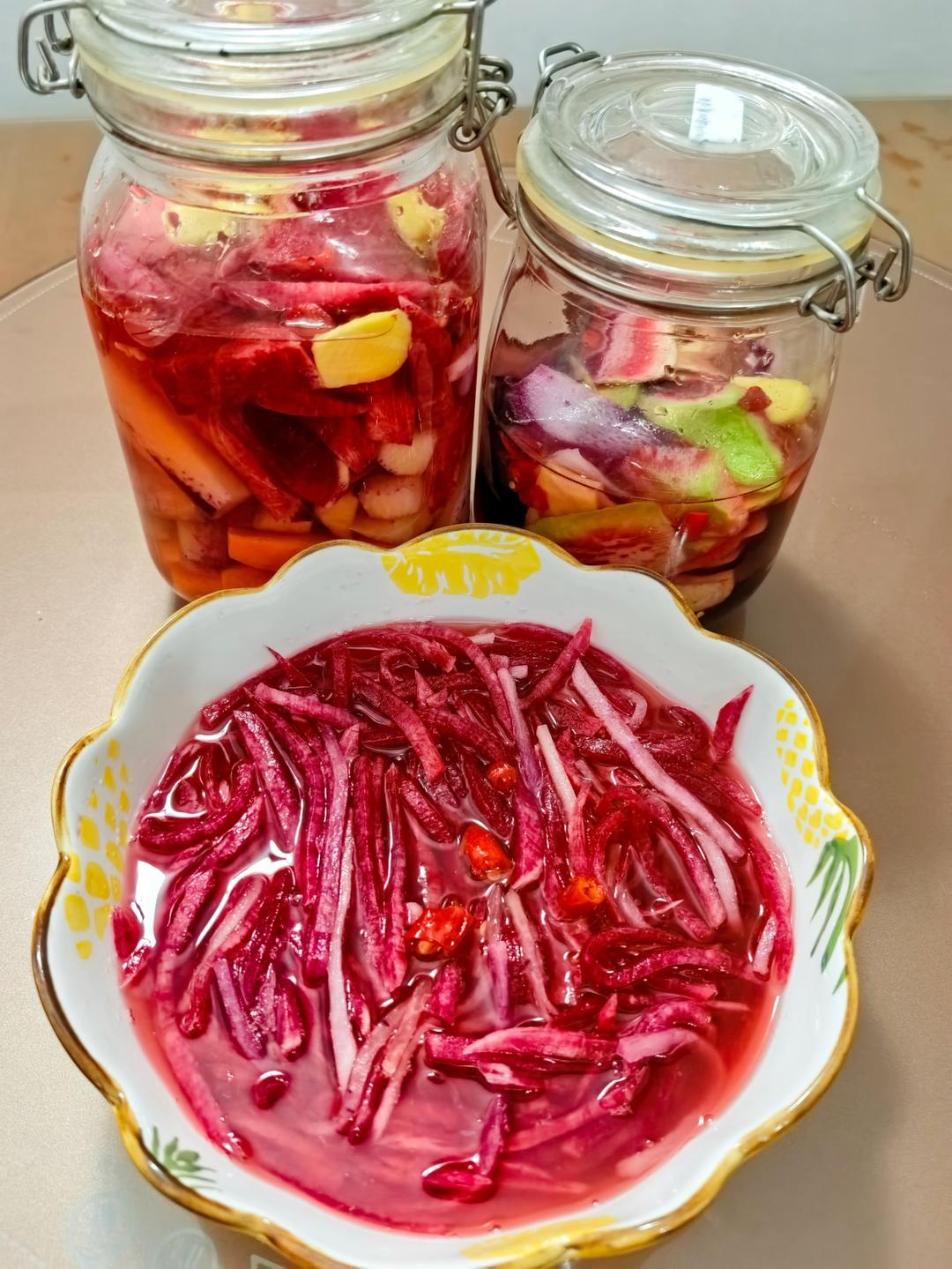 糖醋萝卜(心灵美冰淇淋)的做法