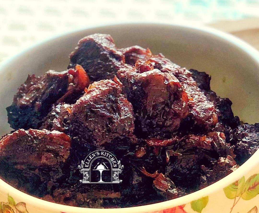 红烧牛肉（正宗回族做法）―鸭梨1
