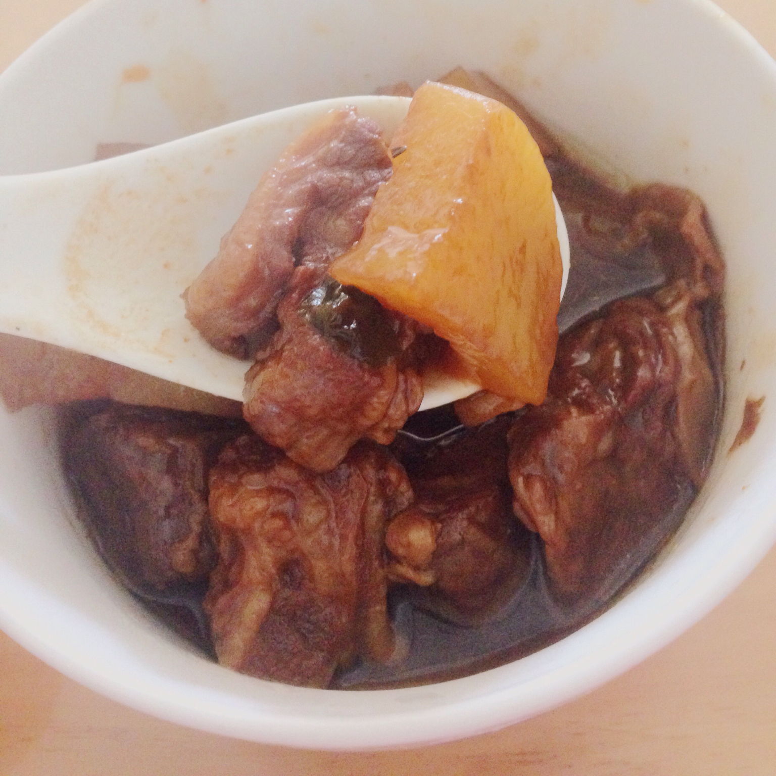萝卜炖牛腩