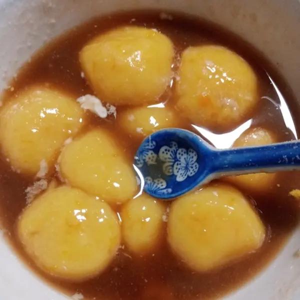 南瓜汤圆