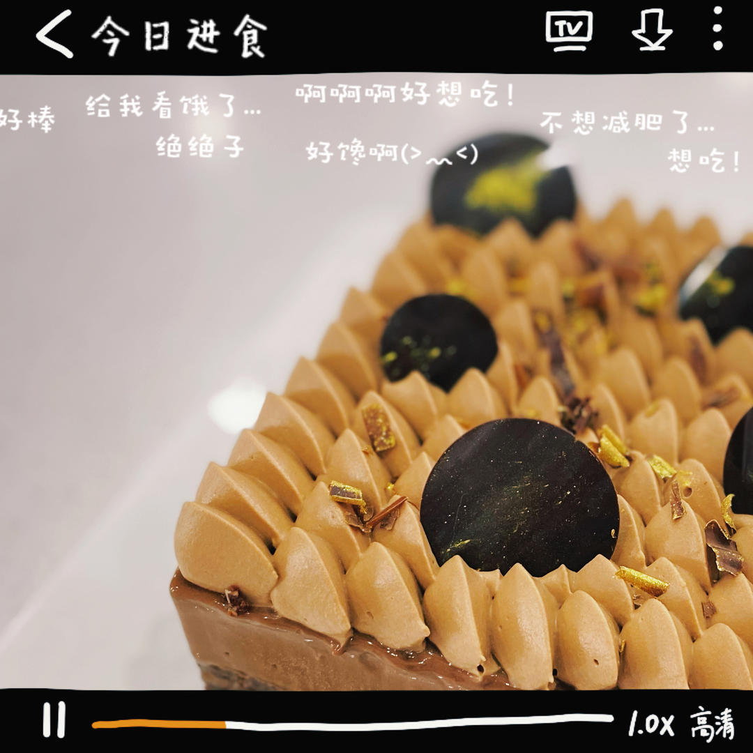 翻译食谱 | 高颜值巧克力咖啡芝士布朗尼