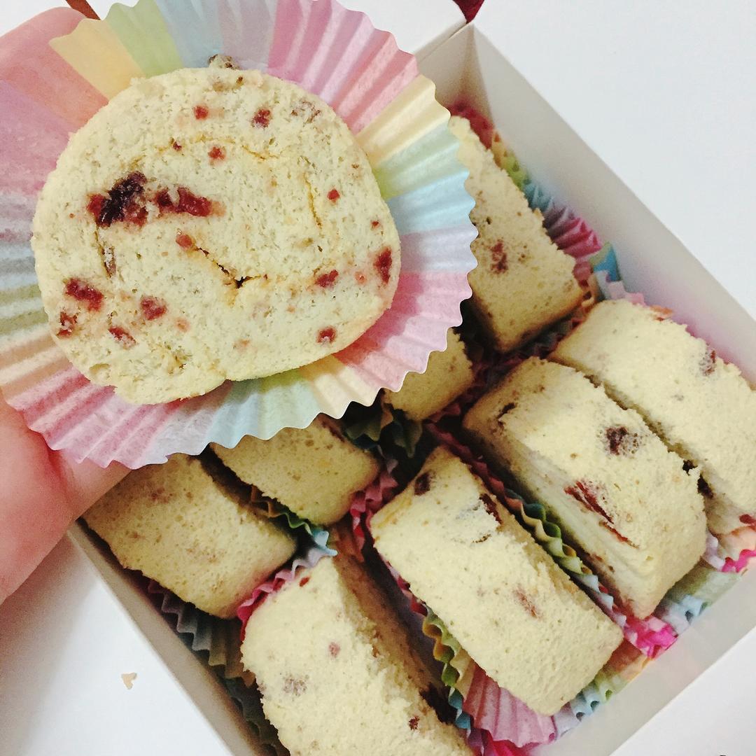 蔓越莓蛋糕卷