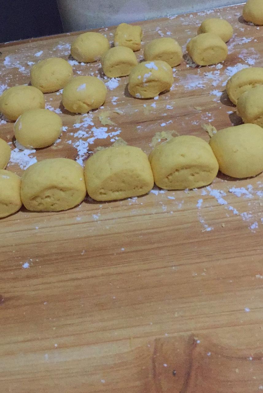 南瓜紫薯花样馒头