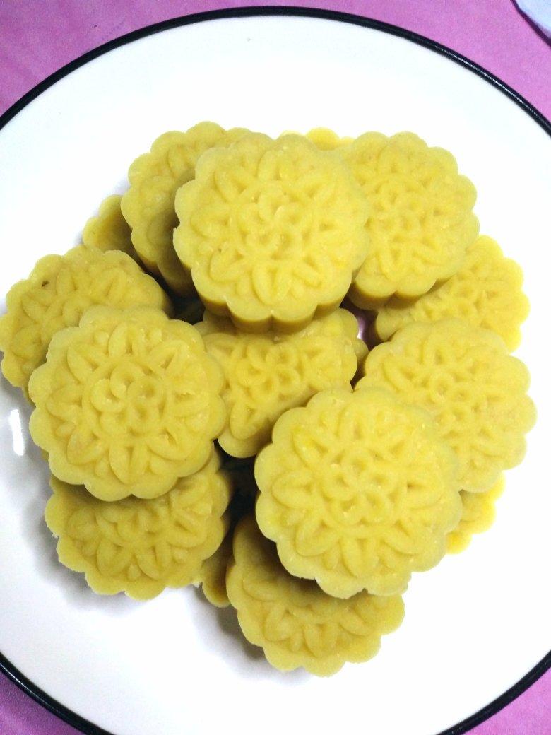 奶香绿豆糕（无豆腥味，超快手不麻烦）