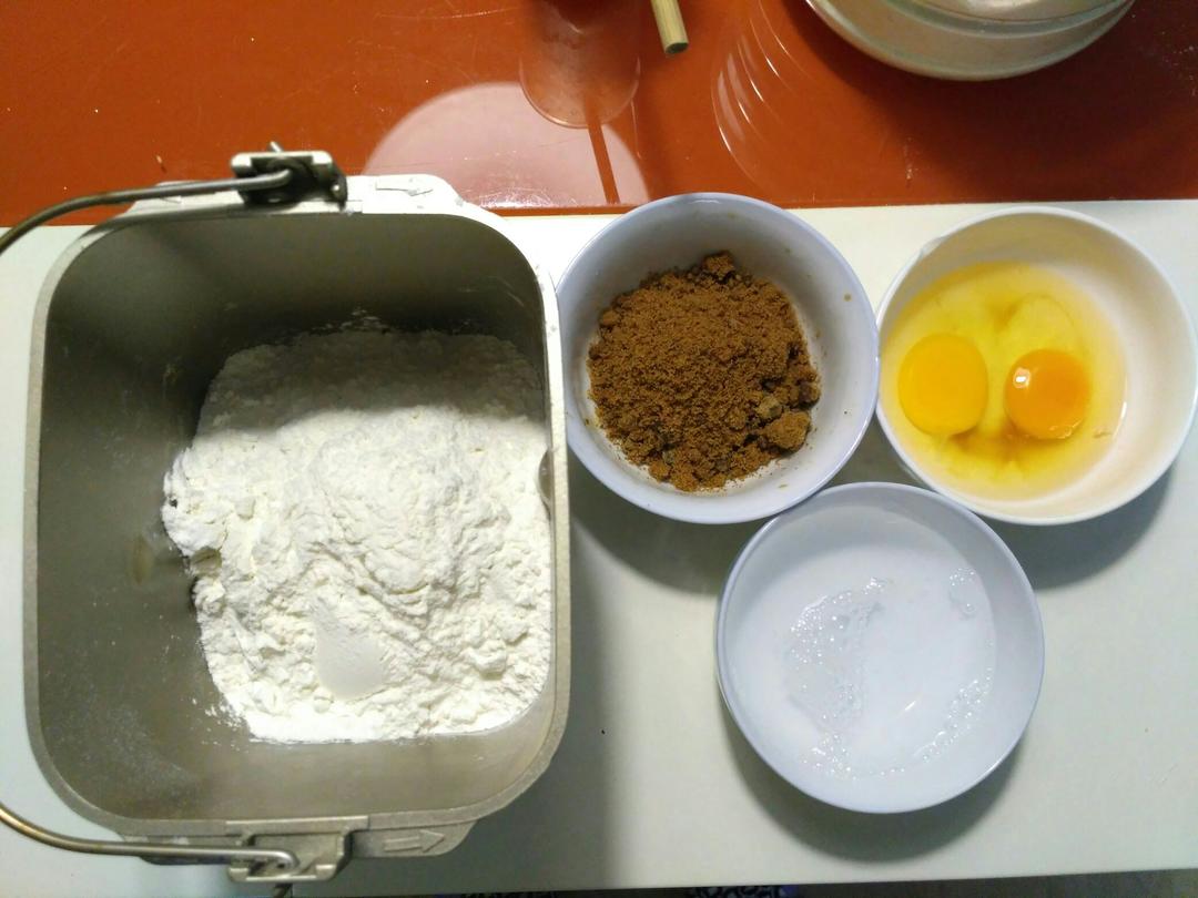 有着面包口感的红糖馒头（一次发酵）