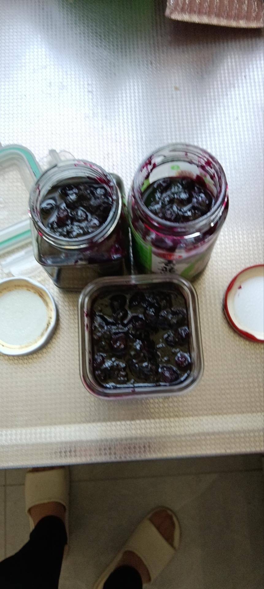 蓝莓果酱