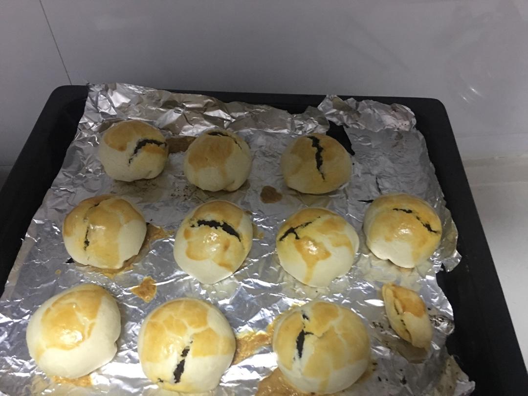 麻薯Q心酥（展艺蛋黄酥皮试验）