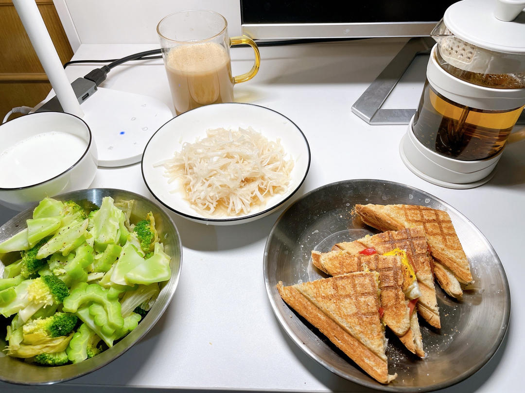 早餐机版三明治