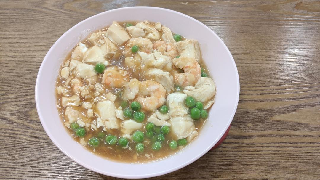 虾仁豆腐