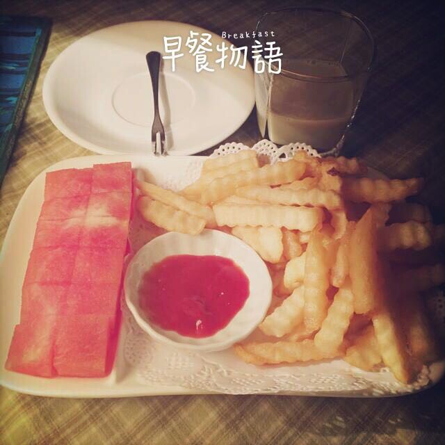 自制美味薯条