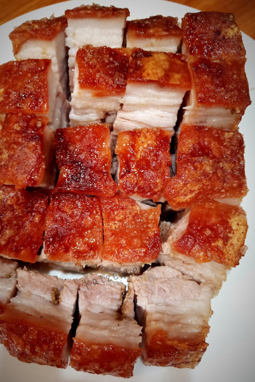 katzenhexe做的脆皮猪肉空气炸锅版