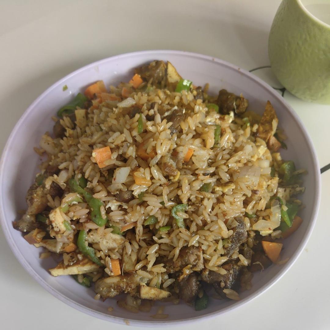 孜然羊肉炒饭
