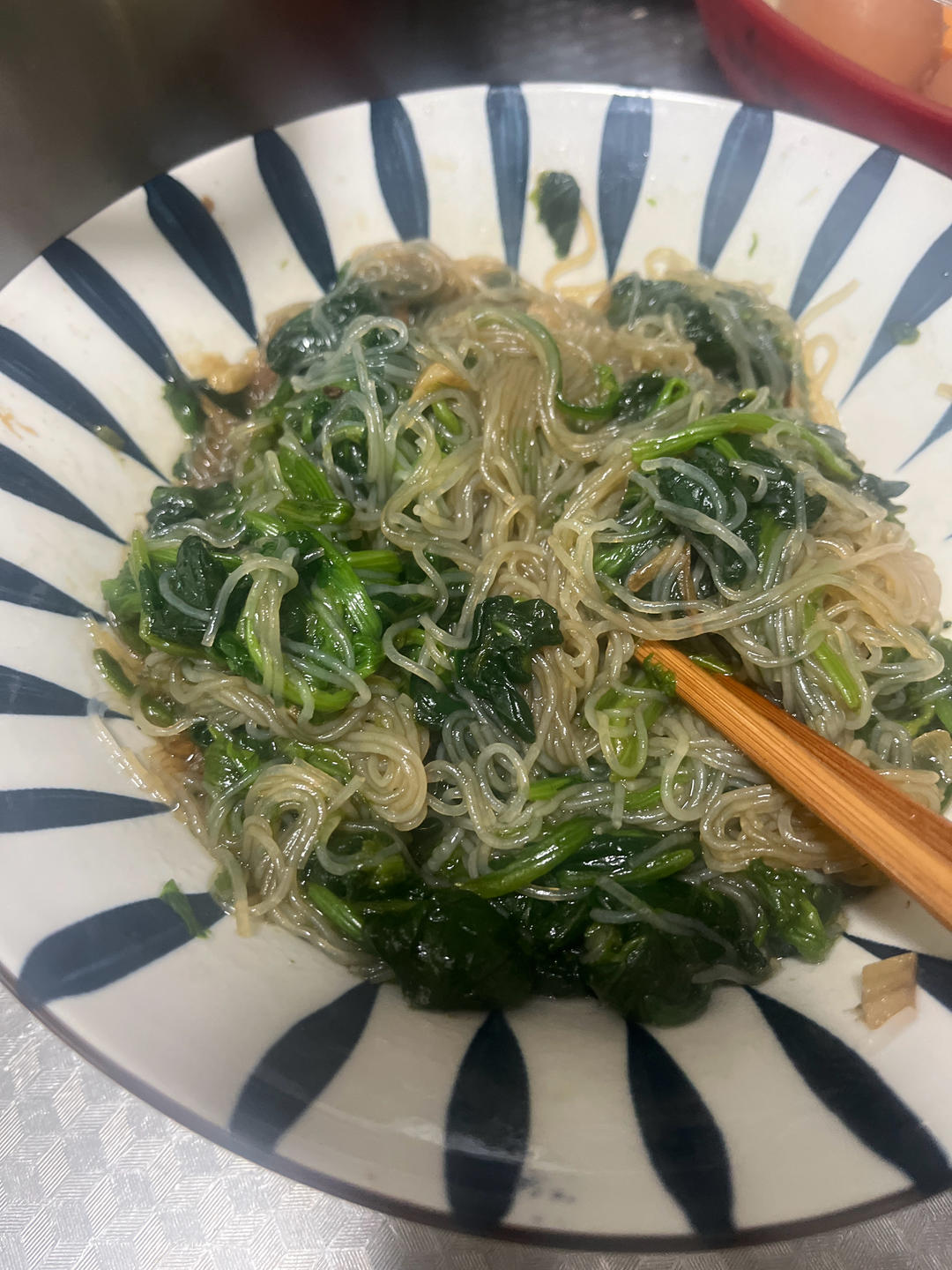 万能凉拌菜料汁（凉拌菠菜粉丝）