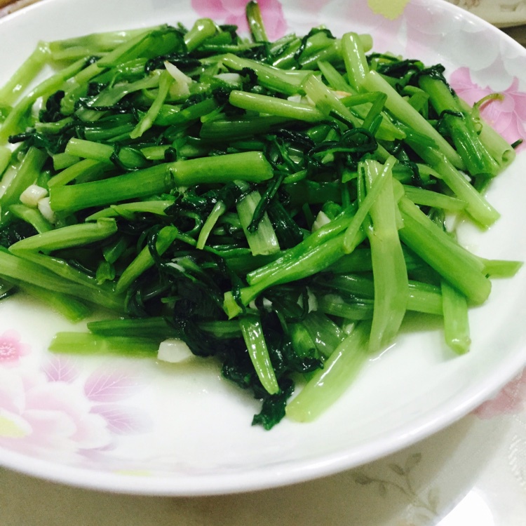 蚝油蒜蓉空心菜