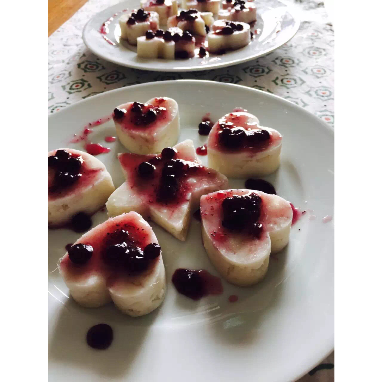 蓝莓山药泥