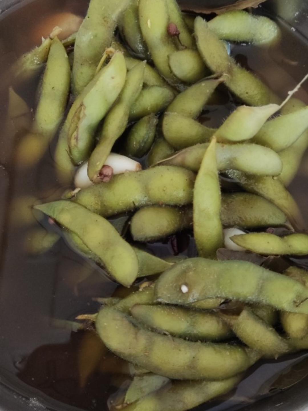 水煮毛豆（饭店口味）