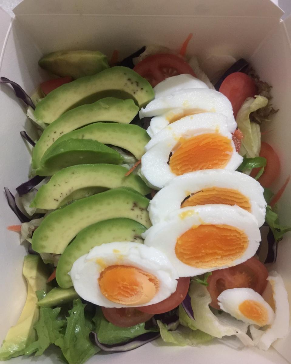 减脂餐/紫薯鸡蛋蔬菜沙拉