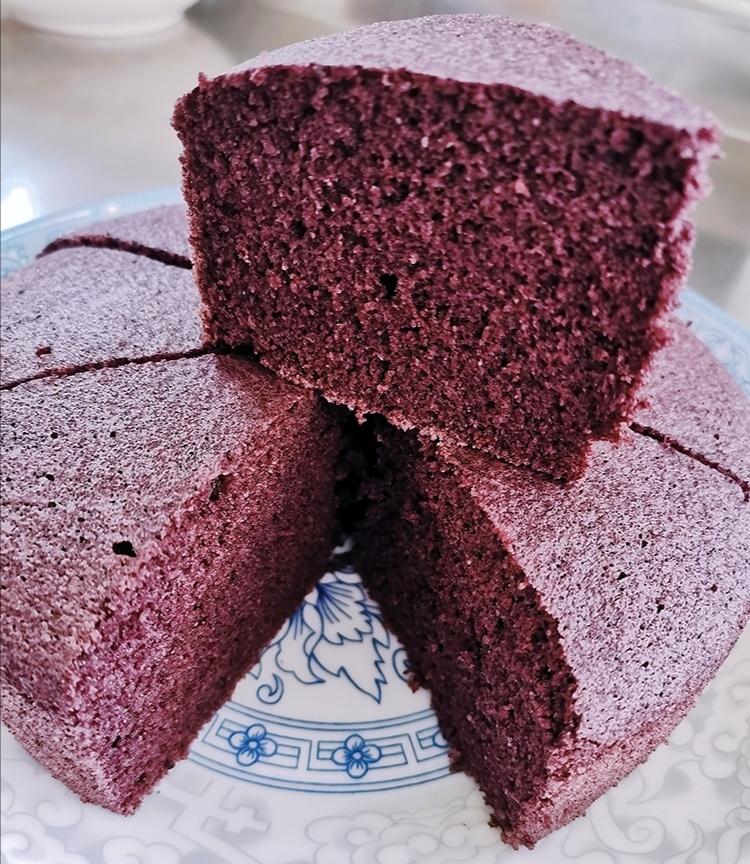 宇小厨做的黑米糕