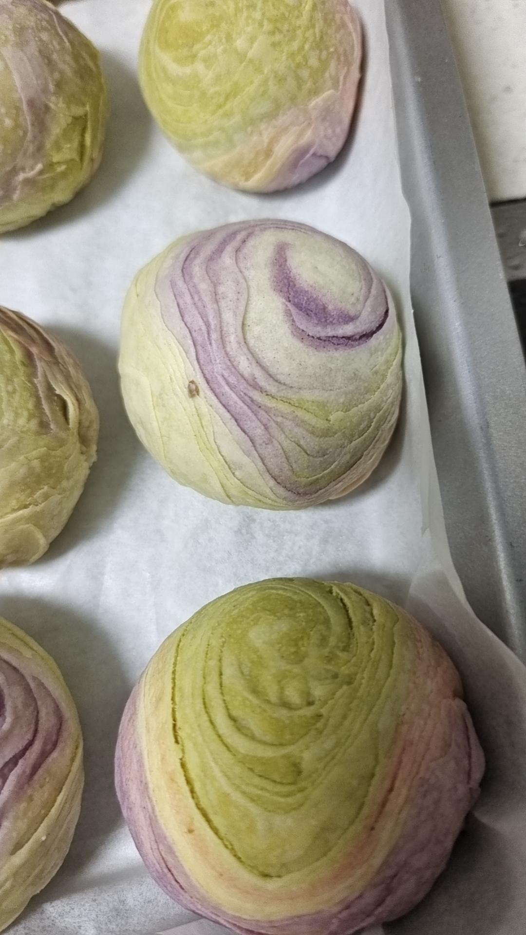 史上最详细彩色蛋黄酥教程