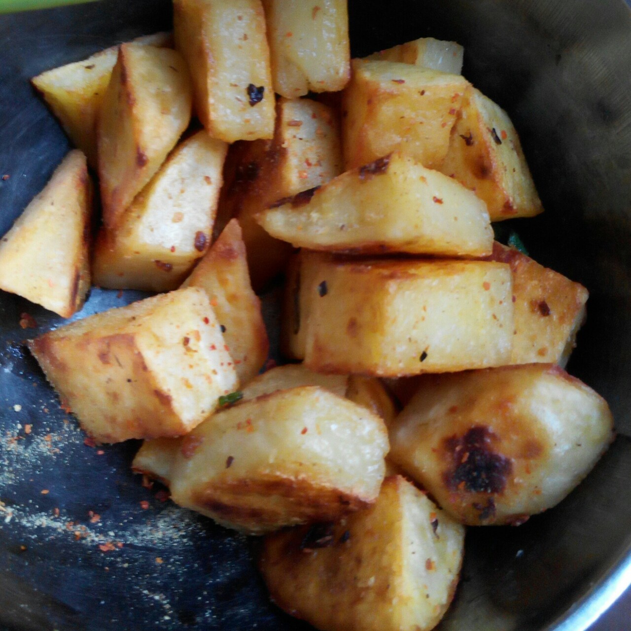 香煎土豆块