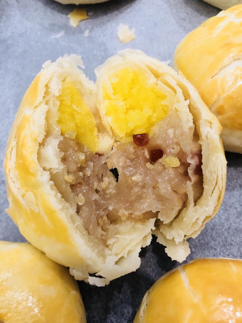 老婆饼 蔓越莓糯米馅 黄油版