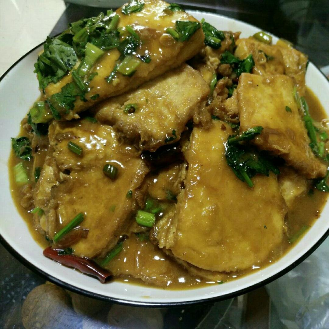 最下饭的锅塌豆腐