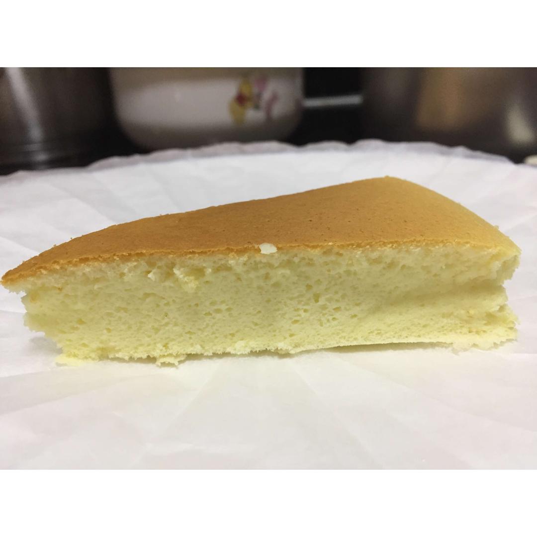 6寸轻芝士蛋糕(乳酪戚风蛋糕)