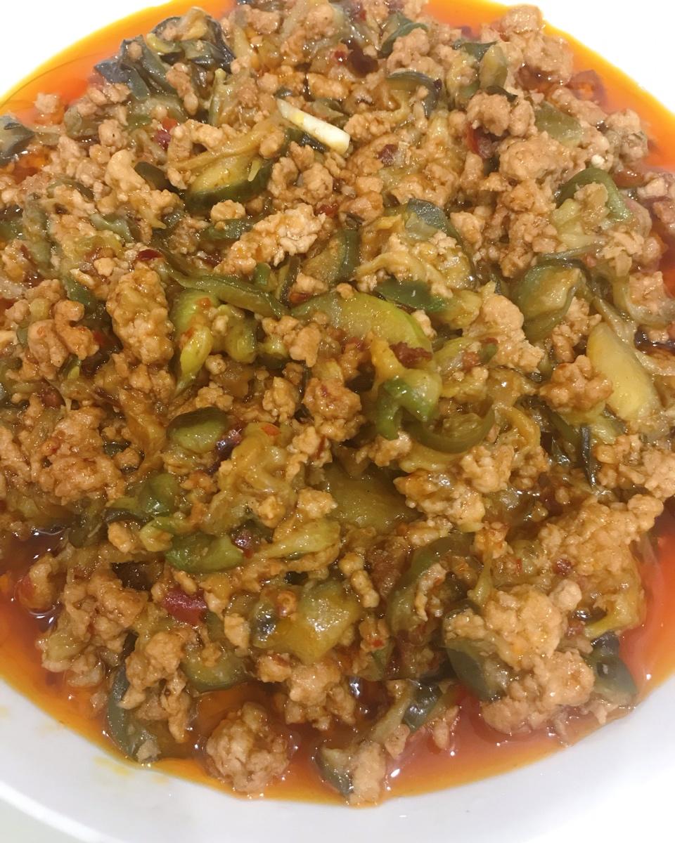 肉沫烧茄子(无敌下饭菜)