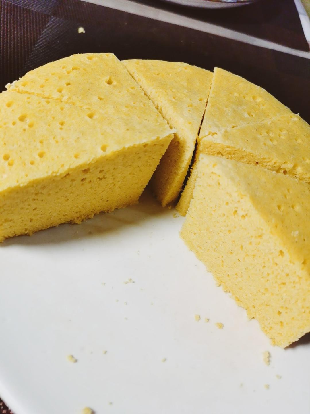 零添加玉米面蒸糕