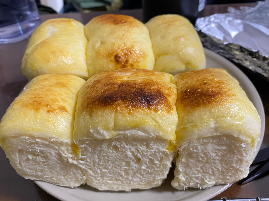 纯奶手撕吐司的做法 步骤1