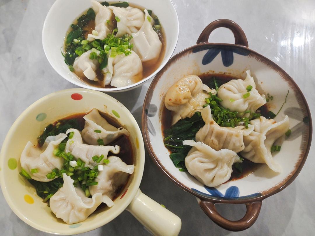 手工揉面三分钟，又韧又薄又好包的饺子皮