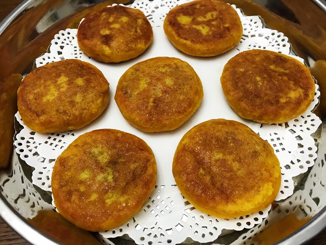超简单的家常南瓜饼