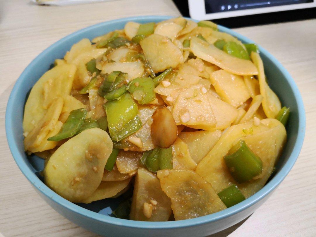 家常炒土豆片