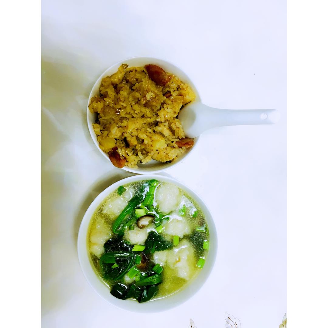 蛤蜊鱼蛋汤