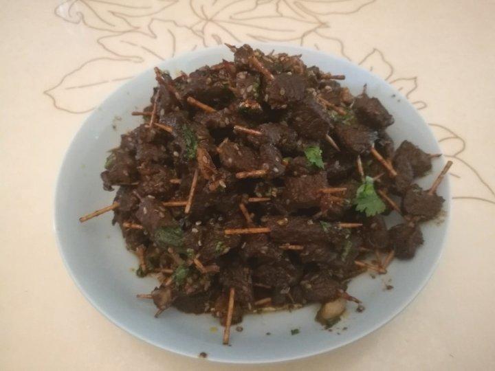 牙签牛肉 道地湖南味