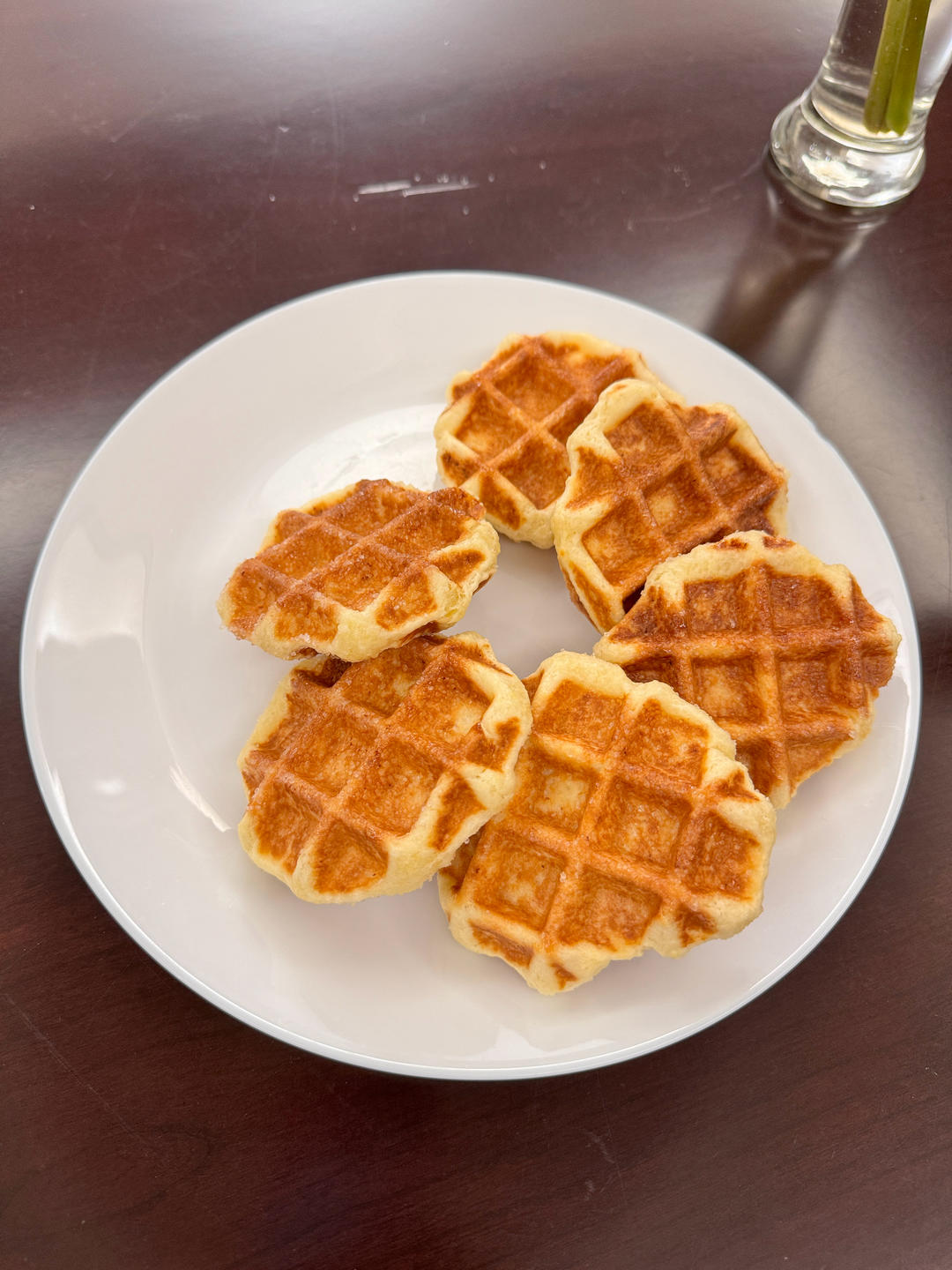 焦糖比利时华夫饼