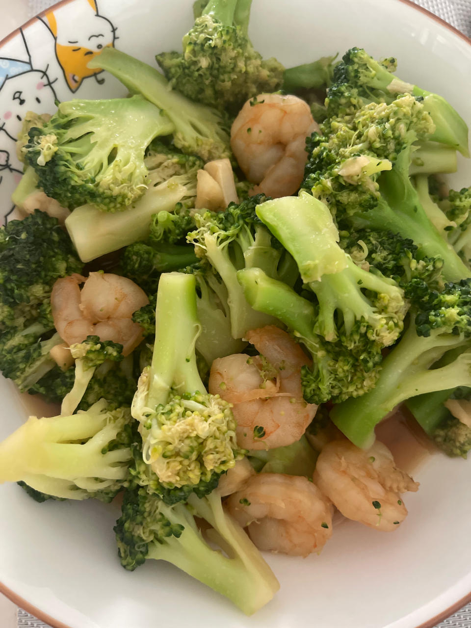 西兰花炒虾仁🍤