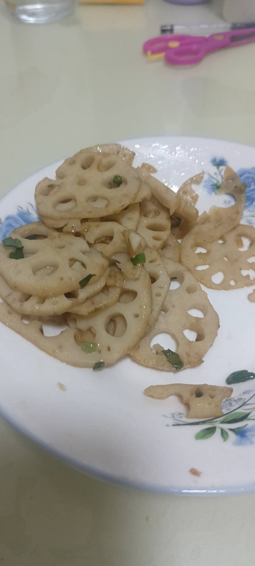 清炒藕片