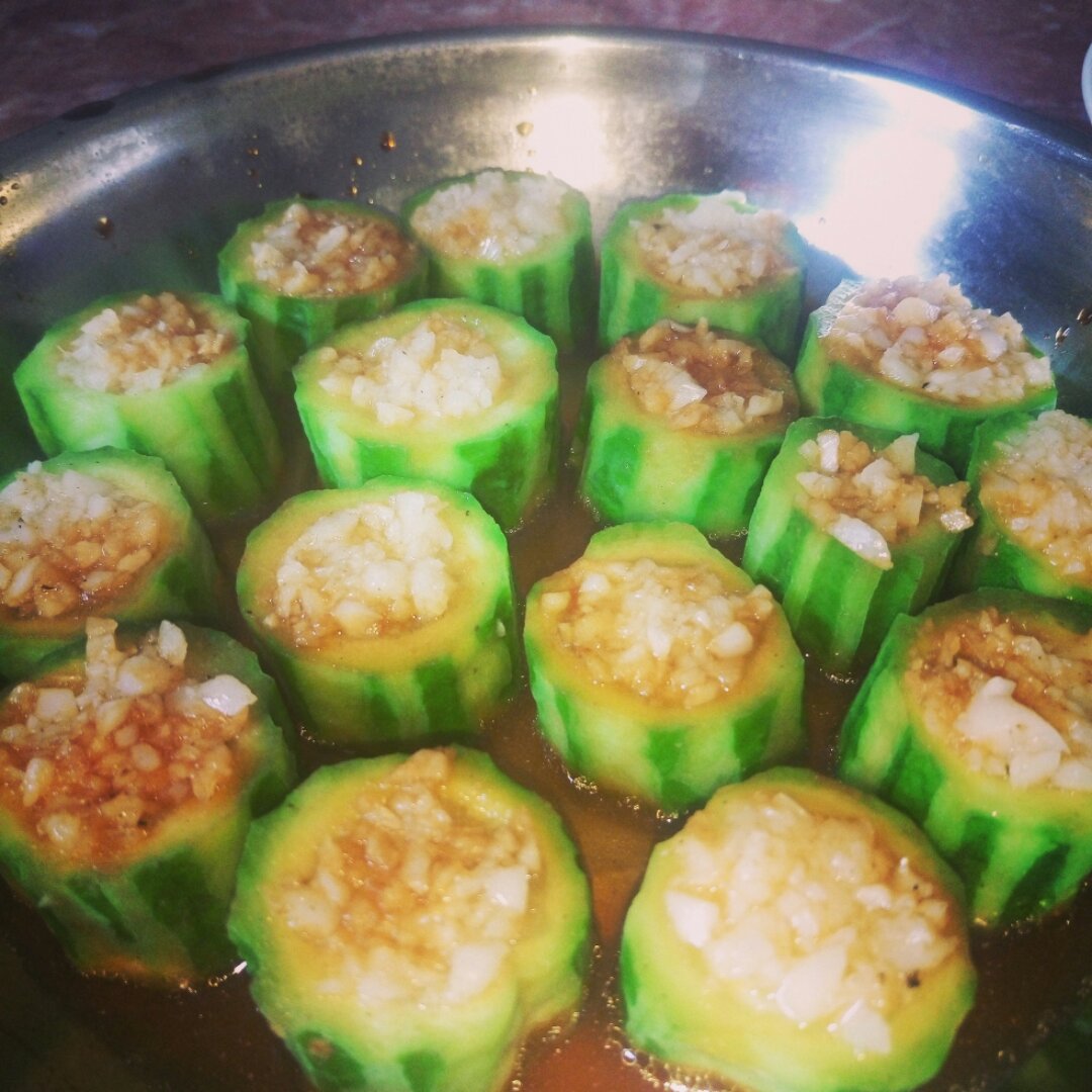 蒜蓉蒸丝瓜