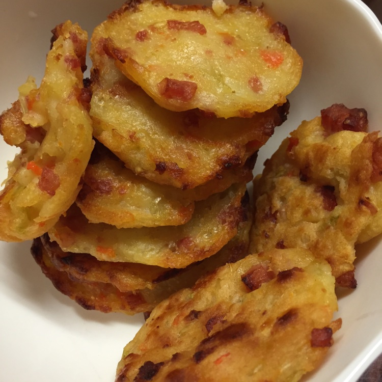土豆火腿早餐饼