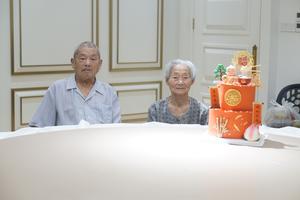 给外婆的90岁贺寿蛋糕|永远爱您的做法 步骤5